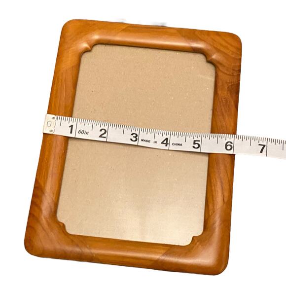 Vintage Fetco Fine Wood Handcrafted 5" x 7" Picture Frame Photo Made in Thailand - Picture 15 of 16